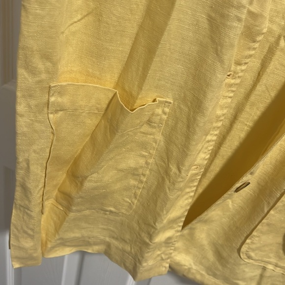 Ann Tylor loft linen light shirt/chaket, size M - Picture 4 of 5